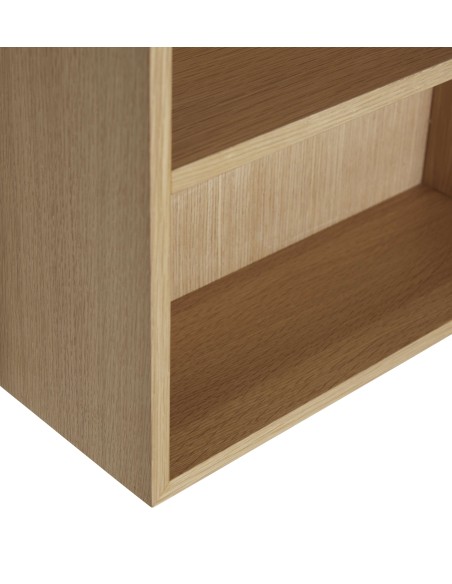 Estantería KAPPU, Chapa Roble Natural - Hübsch. Vackart