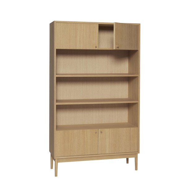 Estantería PRIME, Roble Natural - Hübsch. Vackart