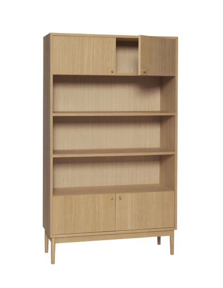 Estantería PRIME, Roble Natural - Hübsch. Vackart