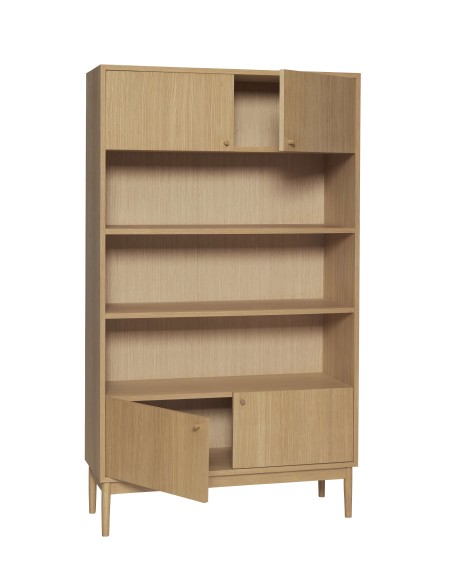 Estantería PRIME, Roble Natural - Hübsch. Vackart
