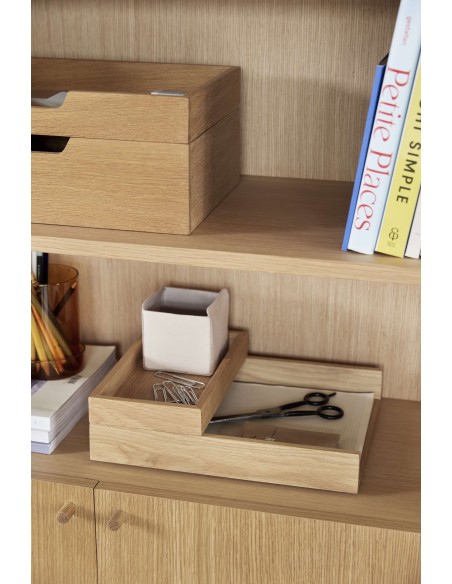 Estantería PRIME, Roble Natural - Hübsch. Vackart