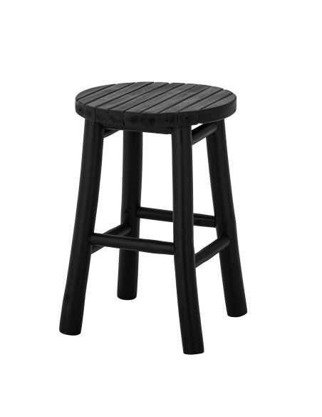 Taburete BILBO, Bambú Negro - Bloomingville. Vackart