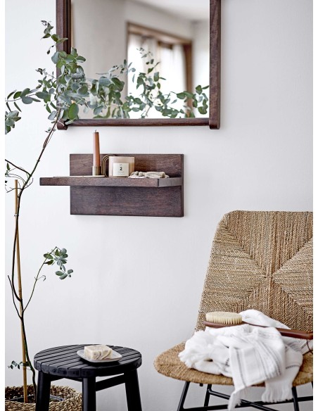 Taburete BILBO, Bambú Negro - Bloomingville. Vackart