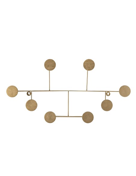 Perchero de Pared  FIA, Latón - Bloomingville. Vackart