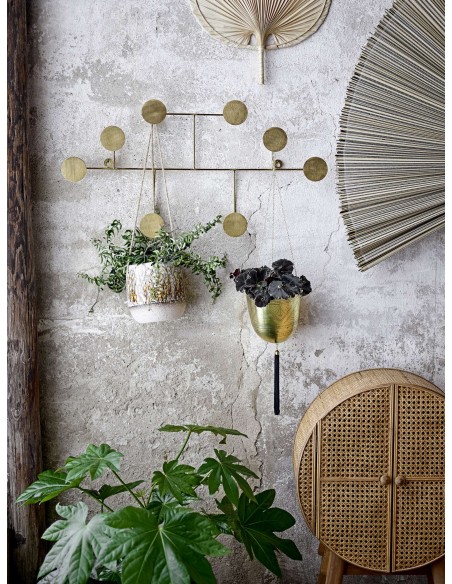 Perchero de Pared  FIA, Latón - Bloomingville. Vackart