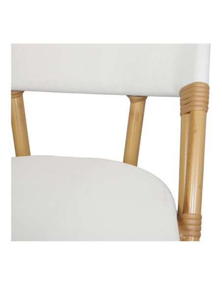 Silla KONRAD, Metal / Poliéster Beige. Vackart
