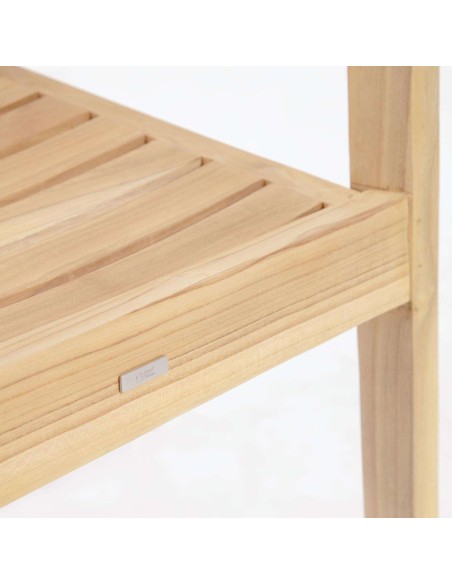 Silla de exterior Victoire, teca - Kave Home, Vackart CC6125M47