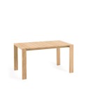 Mesa de exterior VICTOIRE 160 x 90 cm madera de teca - Kave Home