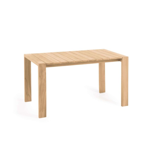 Mesa de exterior VICTOIRE 160 x 90 cm madera de teca - Kave Home