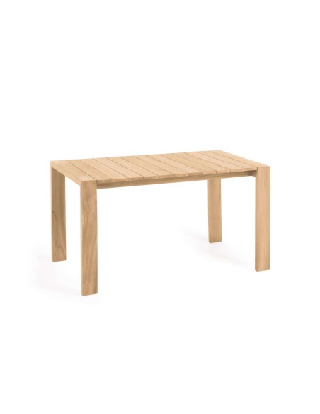 Mesa de exterior VICTOIRE 160 x 90 cm madera de teca - Kave Home