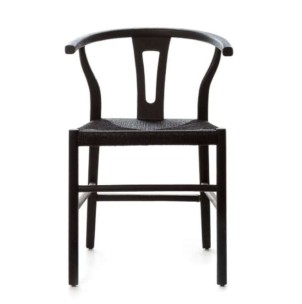 Silla ROB, Teca Reciclada / Cuerda Negra - Dareels. Las originales y exclusivas sillas de diseño de Dareels en Vackart, tu tienda de diseño online.