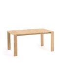 Mesa de exterior Victoire 200 x 100 cm madera maciza de teca - Kave Home