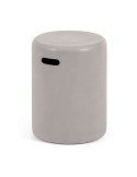 Reposapiés de exterior Taimi  Ø 35 cm cemento - Kave Home