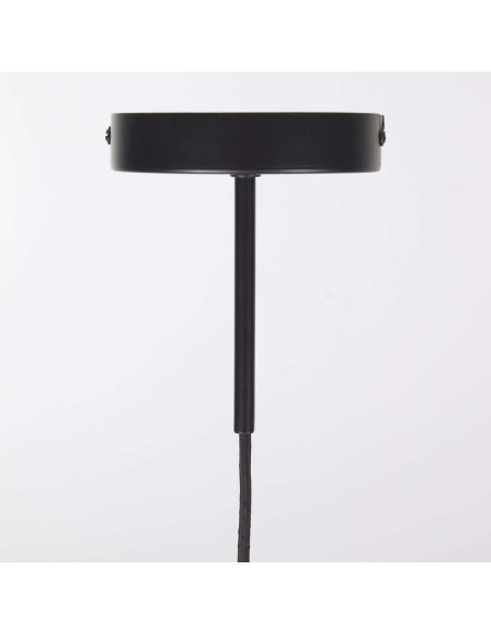 Montura para lámpara de techo Fulvia de metal con acabado negro