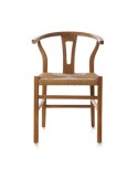 Silla ROB, Teca Reciclada / Cuerda Natural - Dareels
