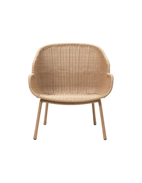 Sillón HAPUR, Ratán Sintético / Metal - House Doctor. Vackart