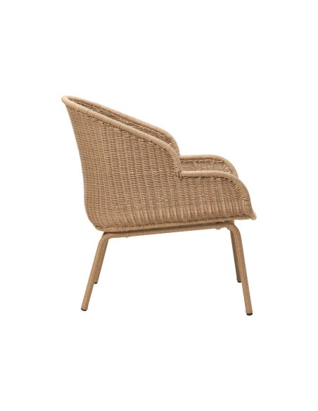 Sillón HAPUR, Ratán Sintético / Metal - House Doctor. Vackart