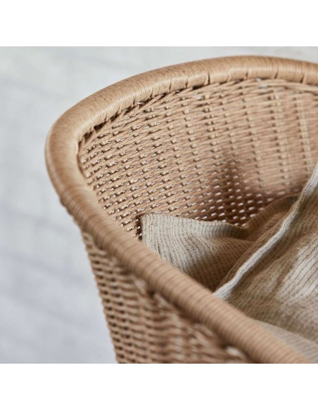 Sillón HAPUR, Ratán Sintético / Metal - House Doctor. Vackart