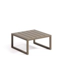 Mesa auxiliar Comova 60 x 60 cm 100% exterior/aluminio verde - Kave Home