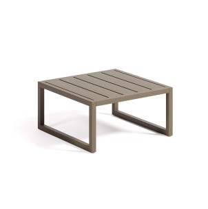 Mesa auxiliar Comova 60 x 60 cm 100% exterior/aluminio verde - Kave Home. O100_113_19 - Vackart, muebles de diseño