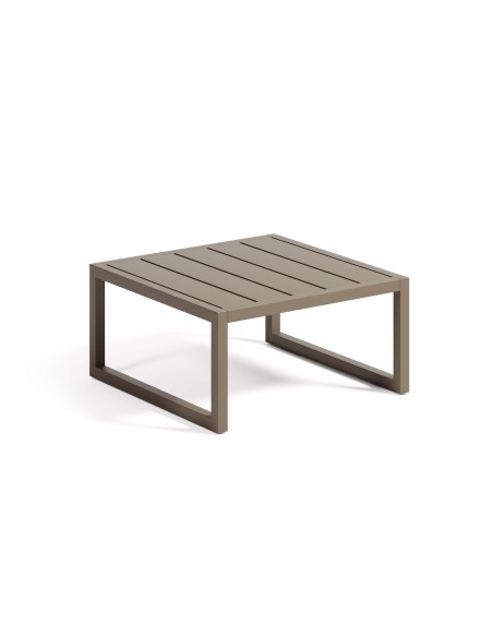 Mesa auxiliar Comova 60 x 60 cm 100% exterior/aluminio verde - Kave Home