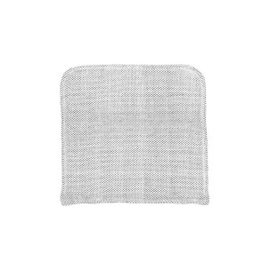 Cojín de Asiento CUUN, Textil Blanco / Negro - House Doctor. Los exclusivos sofás de diseño nórdico de House Doctor en Vackart, tu tienda de diseño online.