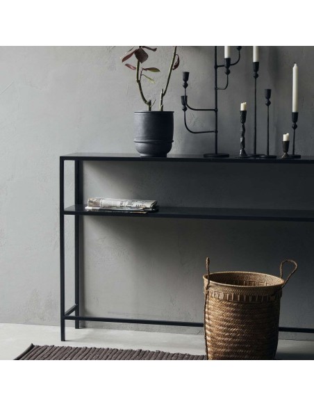 Consola FARI, Metal Negro - House Doctor. Vackart
