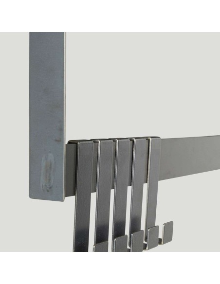 Estantería FARI 5 Ganchos, Metal Negro - House Doctor. Vackart