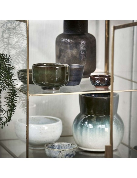 Vitrina GLASS 35x35x56,5 cm, Latón - House Doctor. Vackart