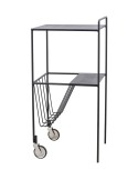 Carrito USE, Metal Negro - House Doctor