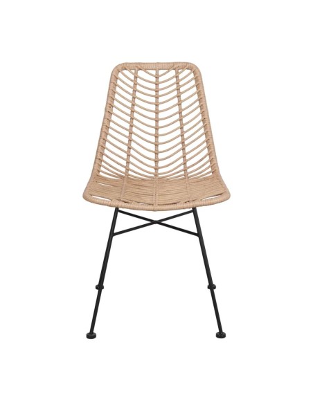 Silla SIKASY, Metal / Ratán Sintético. Vackart