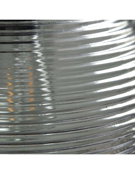 Lámpara de Techo GAIA Ø25 cm, Cristal / Metal Negro - House Doctor. Vackart