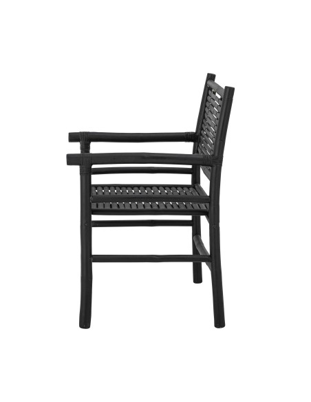 Sillón COEN, Bambú Negro - Bloomingville. Vackart