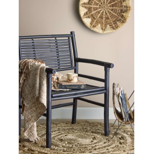 Sillón COEN, Bambú Negro - Bloomingville. Vackart 2