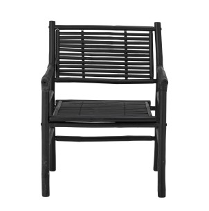 Sillón COEN, Bambú Negro - Bloomingville. Las exclusivas sillas de diseño nórdico de Bloomingville, solo en Vackart, tu tienda de diseño online.