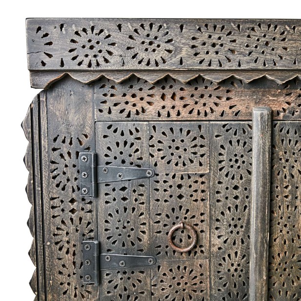 Aparador TRIBAL 60x82 cm, Mango Negro - Affari. Vackart Aparador TRIBAL 60x82 cm, Mango Negro - Affari. Vackart