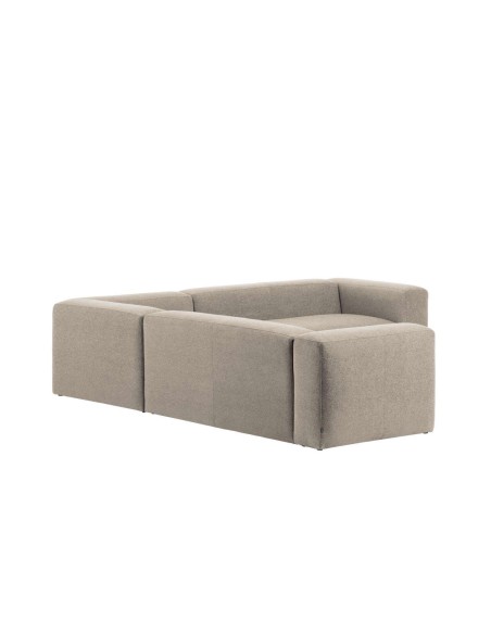 Sofá rinconero Blok 4 plazas beige 290 x 290 cm - Kave Home