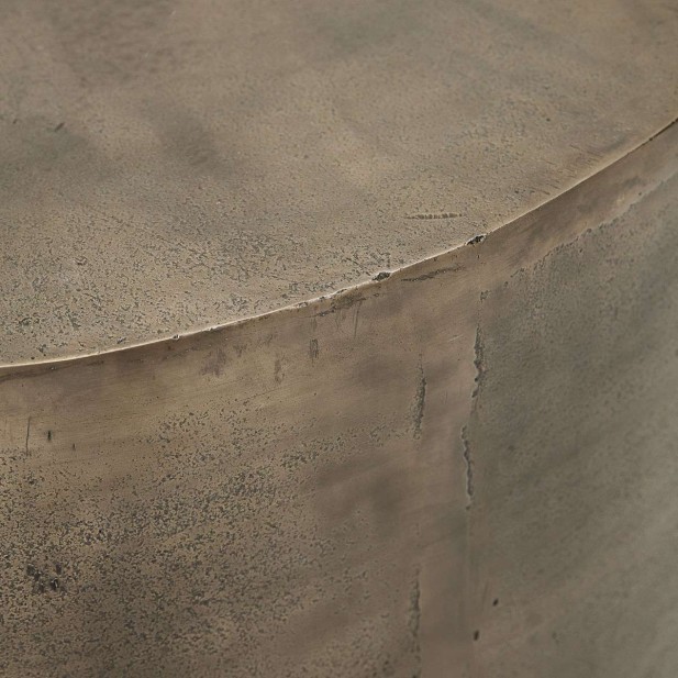 Mesa de Centro ROTA Ø50x50 cm, Latón Antiguo - House Doctor. Vackart