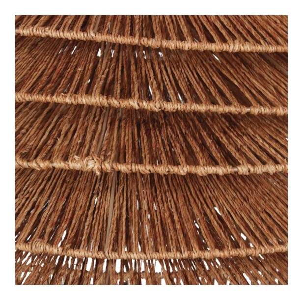 Pantalla Lámpara de Techo SLIMER, Cuerda Natural - Vackart