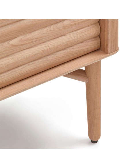 Aparador alto LENON 4 puertas 104,5 x 144 cm roble FSC MIX Credit - Kave Home