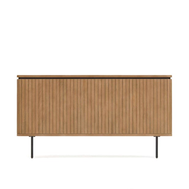 Cabecero LICIA 180 cm mango/metal negro  - Kave Home