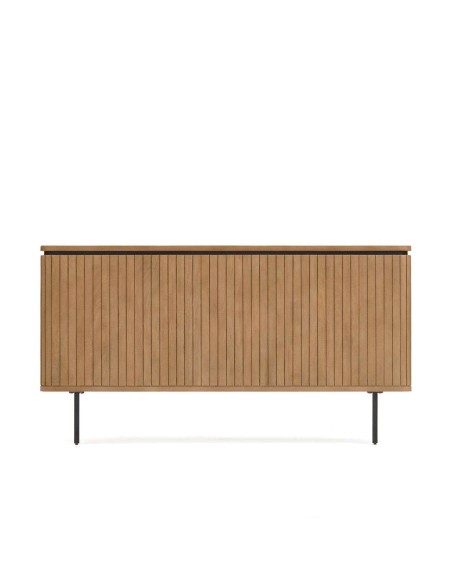 Cabecero LICIA 180 cm mango/metal negro  - Kave Home