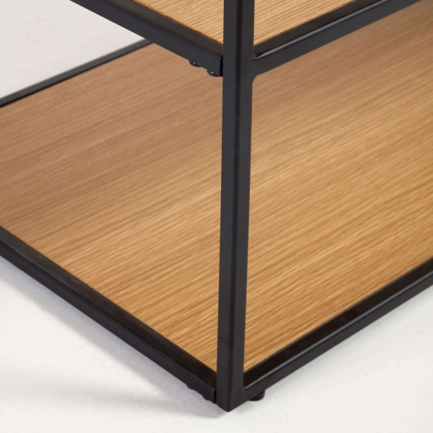 Mueble TV Yoana roble/metal negro 160 x 40 cm - Kave Home Mueble TV Yoana roble/metal negro 160 x 40 cm - Kave Home
