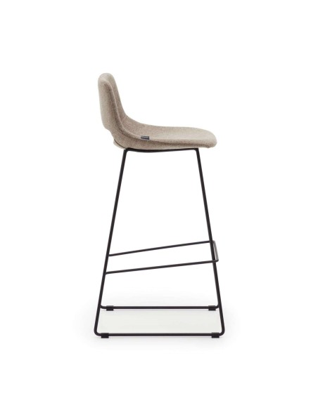 Taburete Zahara 76 cm marrón/negro - Kave Home