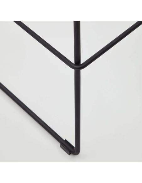 Taburete Zahara 76 cm marrón/negro - Kave Home