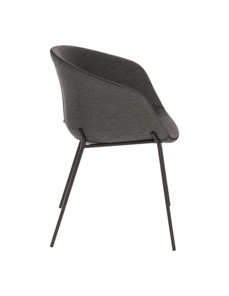 Silla Yvette gris oscuro - Kave Home