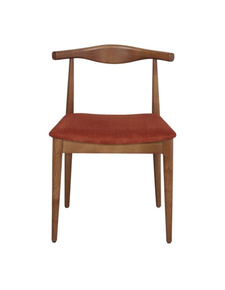Silla RANGER, Madera Maciza / Textil Teja. Vackart