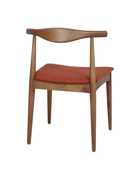 Silla RANGER, Madera Maciza / Textil Teja. Vackart