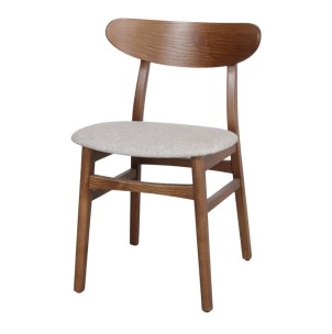 Silla BURIAL, Madera Maciza / Textil Arena - Vackart. Las más exclusivas y modernas sillas de diseño nórdico, solo en Vackart, tu tienda diseño online.