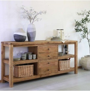 Aparador BERLIOT, Madera Reciclada Natural. Vackart 2